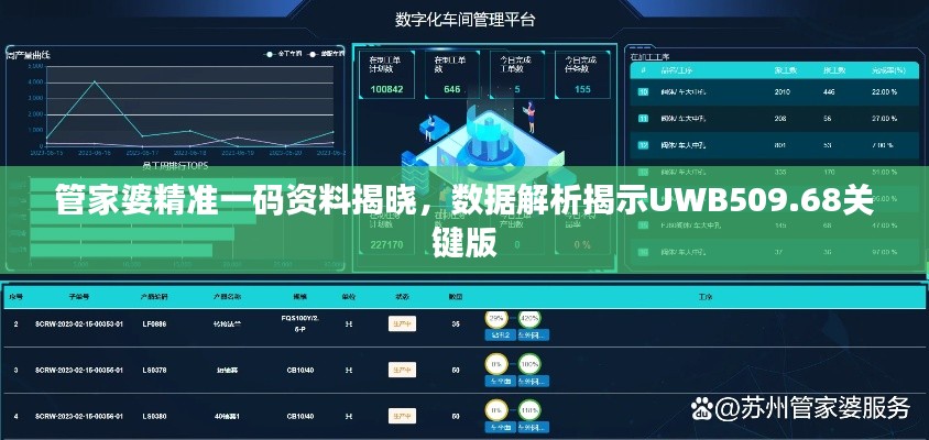 管家婆精准一码资料揭晓,数据解析揭示UWB509.68关键版