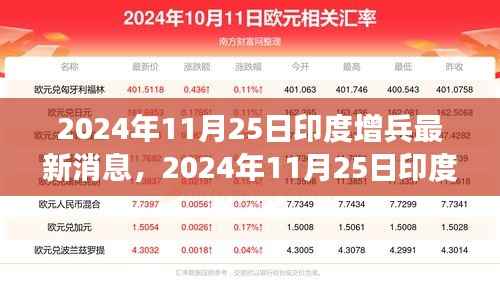 印度增兵动态深度解析与前沿观察,最新消息及观察分析(2024年11月25日)