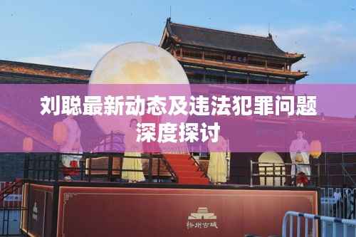 刘聪最新动态及违法犯罪问题深度探讨