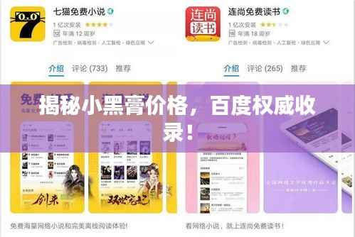 揭秘小黑膏价格,百度权威收录!