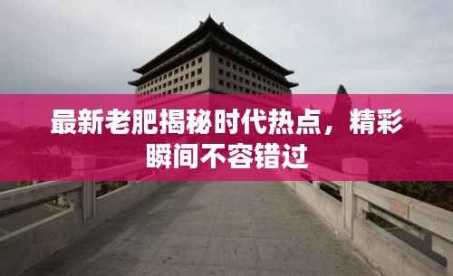 最新老肥揭秘时代热点,精彩瞬间不容错过